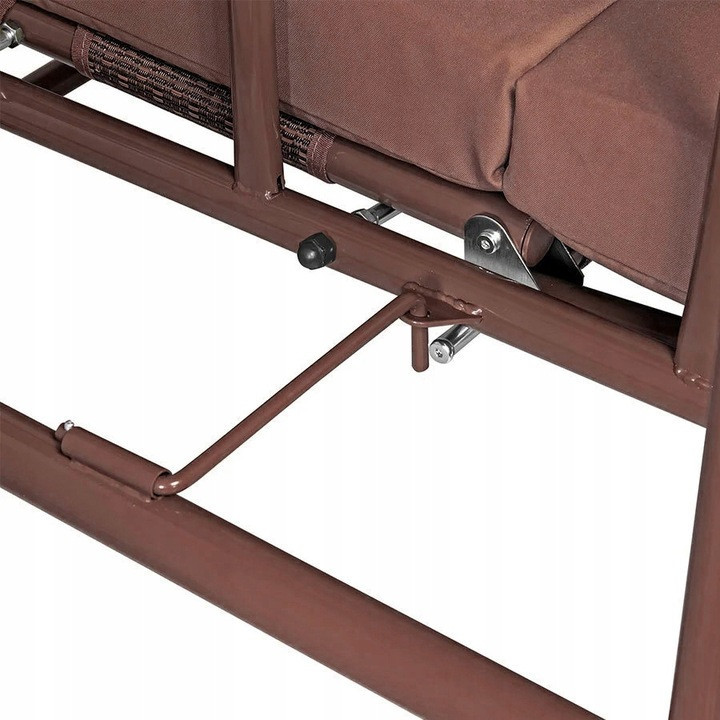 Садовая качель + павильон JUST GARDEN PANAMA садовые качели Коричневый Киев - изображение 2