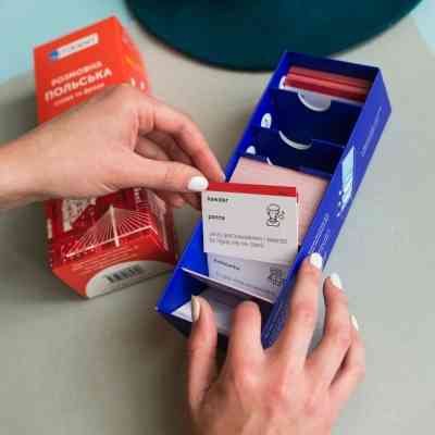 Обучающий набор English Student Карточки для разговорного польского языка, украинский (39122656) Винница