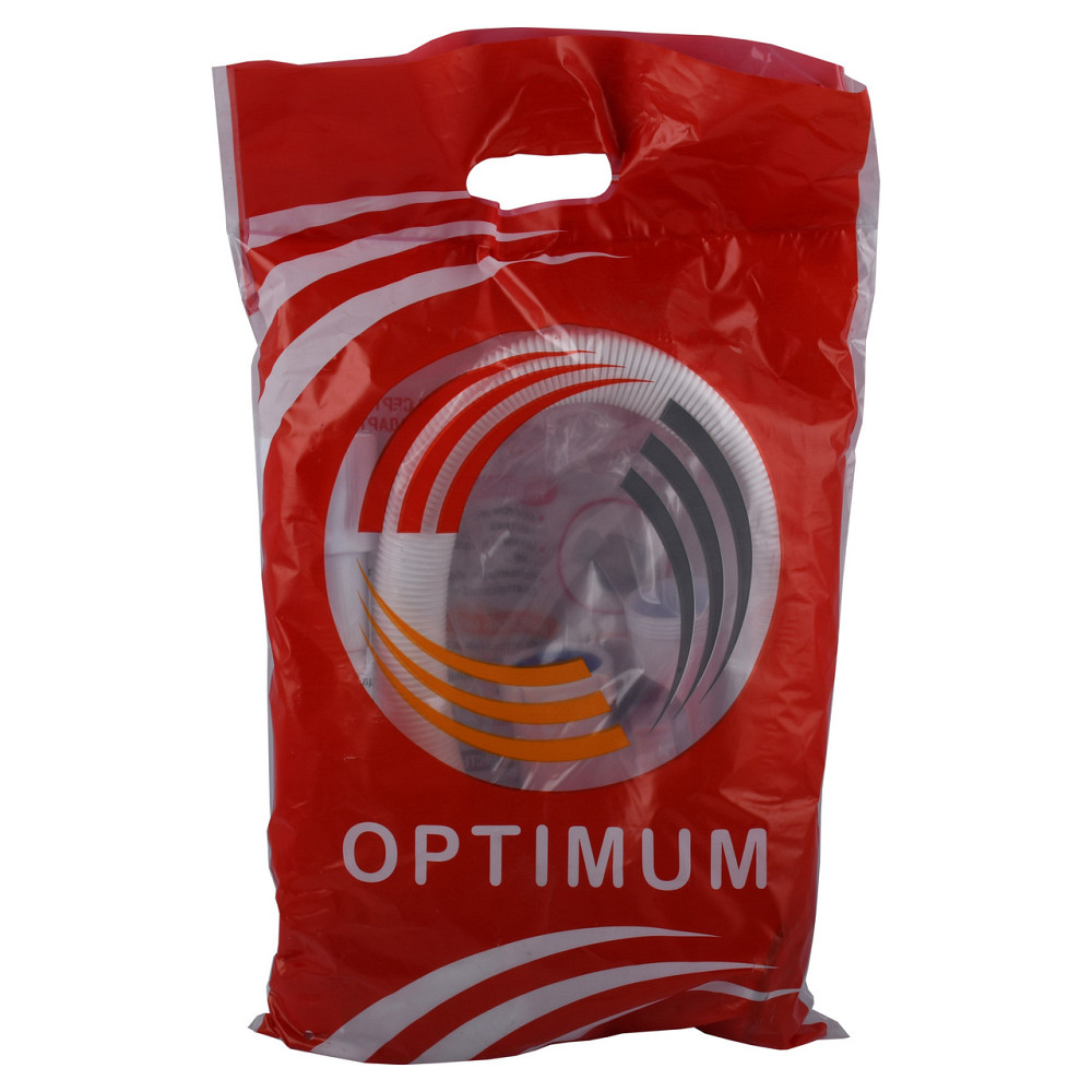 Сифон OPTIMUM для ванны з ревизией, полуавт(трос 580, ручка хром) та гофрой 40*40/50 OPTI 27433 Киев - изображение 5