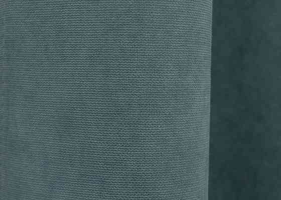 Шторная ткань микровелюр Petek цвет серо-голубой 1507ш Киев