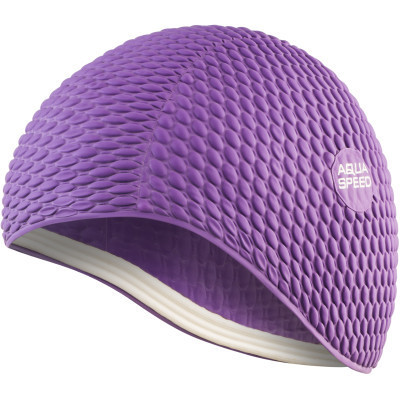 Шапка для плавания Aqua Speed Bombastic 104-9 фіолетовий Жін OSFM (5908217645562) Винница - изображение 1