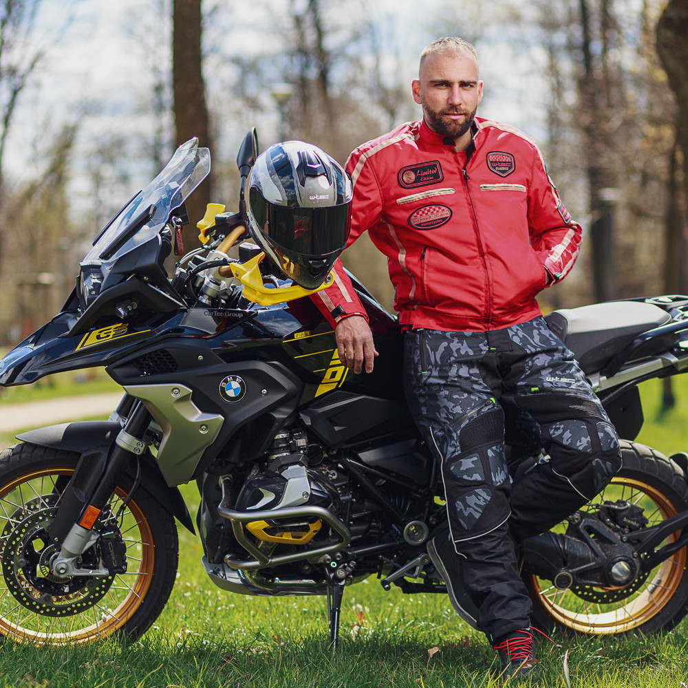 Мужская мотокуртка W-TEC Patriot Red - размер XXL Киев - изображение 2