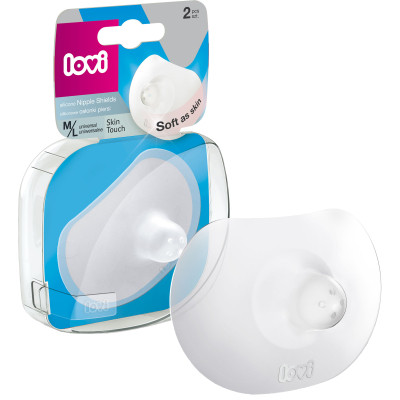 Защитная накладка на сосок Lovi Skin Touch 2 шт. M/L (5/606gb) Винница - изображение 2