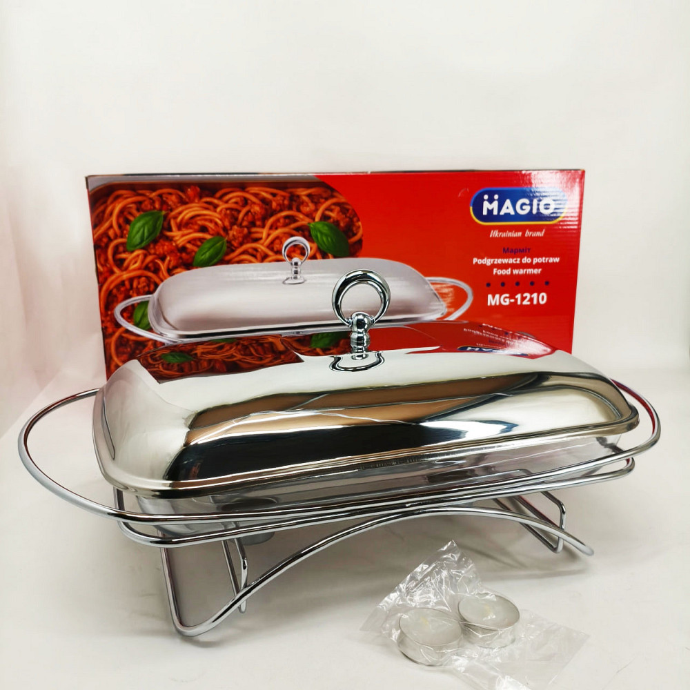 Мармит с подогревом, Мармитница для поддержания температуры блюд, Мармит для разогрева еды YR-19 Львов - изображение 7