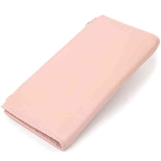 Женский кошелек из натуральной кожи Розовый (ST Leather) Киев