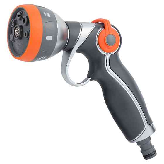 Пістолет-розпилювач 7-режимний плавальний курок (AL+TPR) FLORA (5011394) Київ