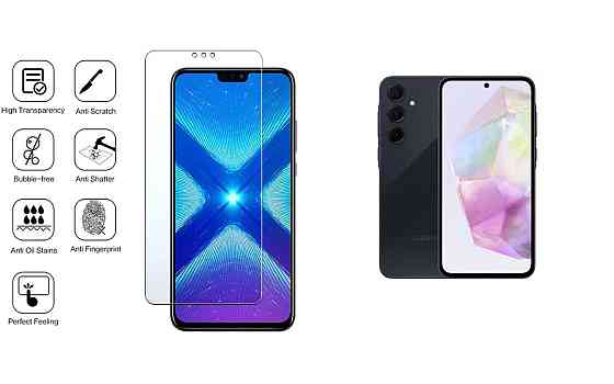 Защитное стекло NeoGlass для Samsung Galaxy A35, Galaxy A35 5G – ультрапрозрачное и устойчивое Киев