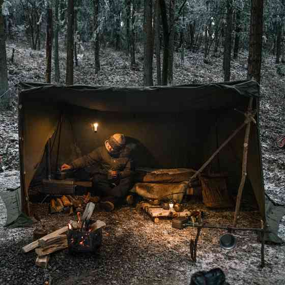 Тент Naturehike NH21YW157, темно-зелений Київ