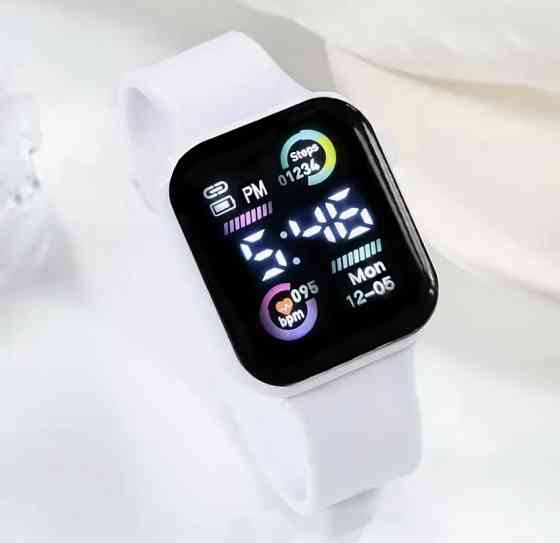 Подарочный набор для женщин Бабочка цифровые часы браслет ожерелье кольцо серьги белый Киев