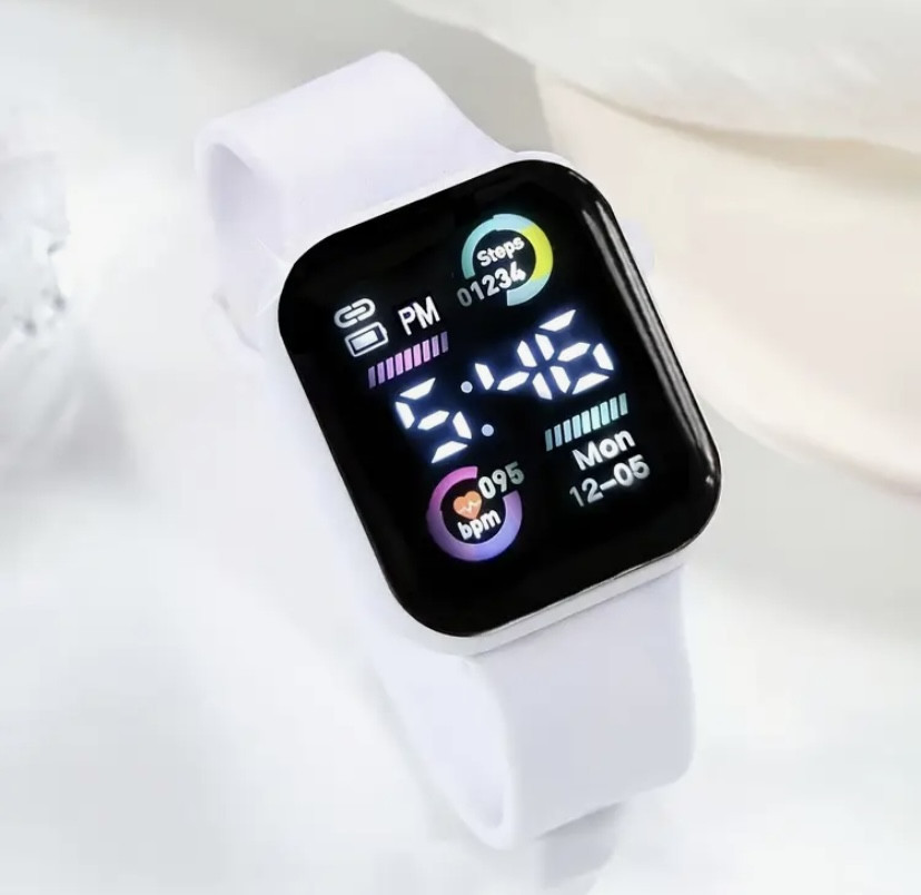 Подарочный набор для женщин Бабочка цифровые часы браслет ожерелье кольцо серьги белый Киев - изображение 2