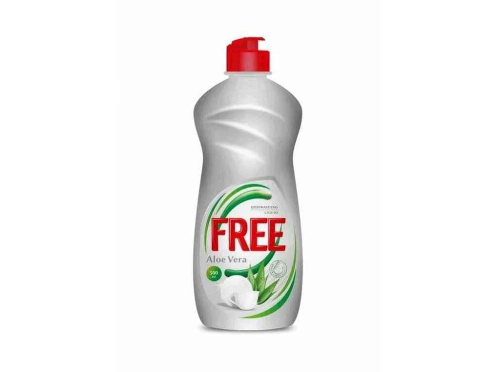 Гель для миття посуду 500мл Aloe vera ТМ FREE Київ - фото 1