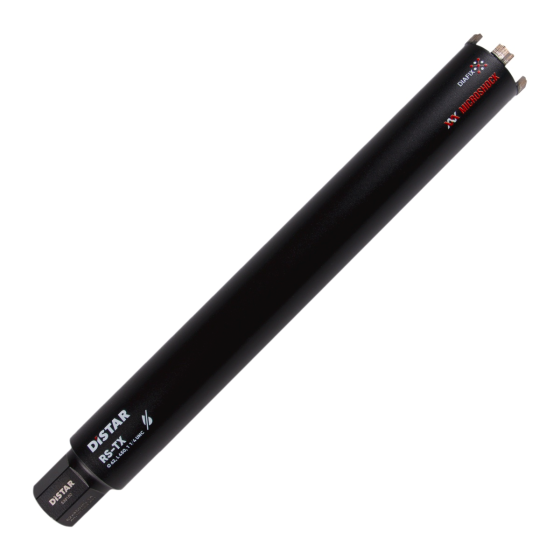 Профессиональное сверло алмазное Distar DDS-W 062x450x1 1/4 UNC RS-TX (10170085489) Киев