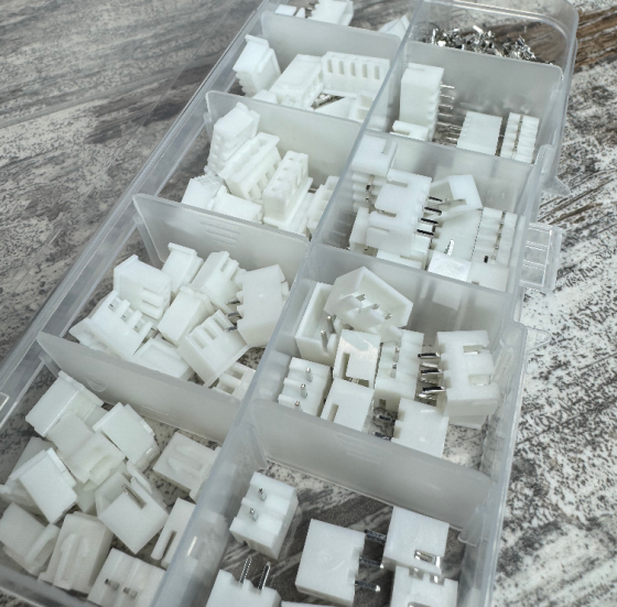 Набір роз’ємів XH2.54 80 шт для плати, кабелів, Arduino, 3D-принтерів конектори 2p, 3p, 4p, 5p папа та мама Київ