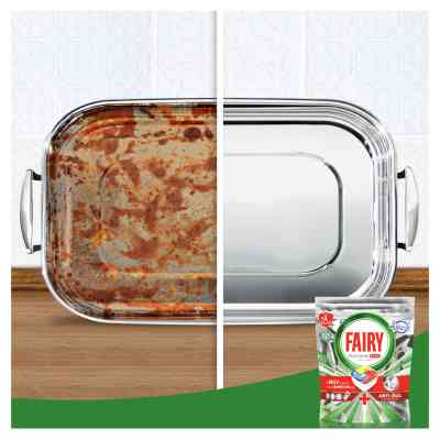 Таблетки для посудомоечных машин Fairy Platinum Plus All in One Lemon 114 шт. (8700216236317) Винница