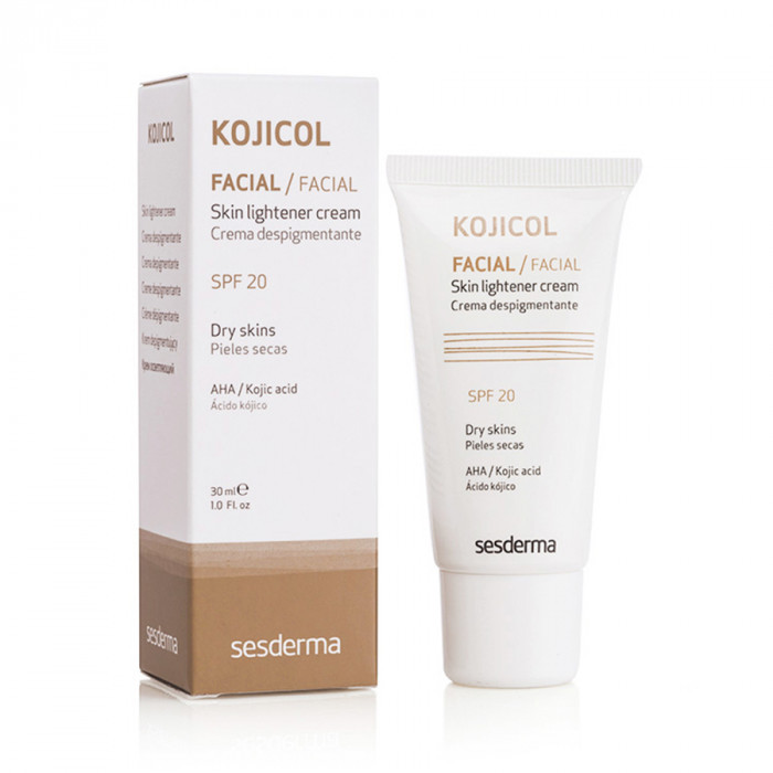 Сесдерма Депигментирующий крем с SPF 20 SesDerma Kojicol Skin Lightener Cream SPF 20, 30 мл Днепр - изображение 1