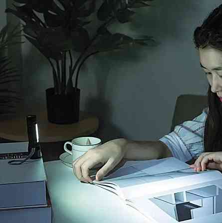 Світлодіодний LED-ліхтарик 10 см акумуляторний із зарядкою від USB з нагрудним фіксатором Паковання — пакет (23412) Чернігів