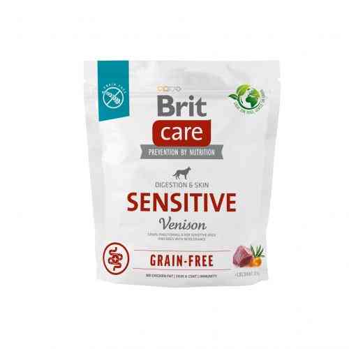 Корм сухой Brit Care Dog Grain-free Sensitive для собак с чувствительным пищеварением и пищевой непереносимостью беззерновой из оленей Киев