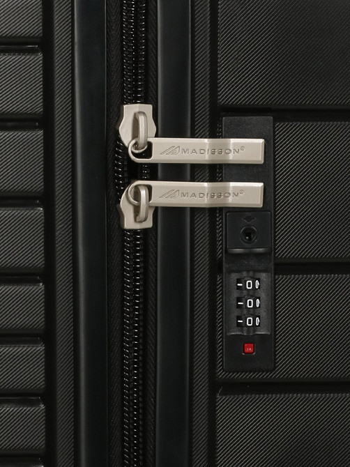 Валіза поліпропіленова SNOWBALL MADISSON 33703 велика 75 см чорна Київ - фото 18