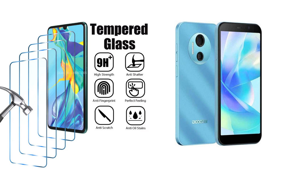 Защитное стекло ArmorGlass для Doogee X97, X97 Pro – устойчивое к царапинам и ударам Киев - изображение 1