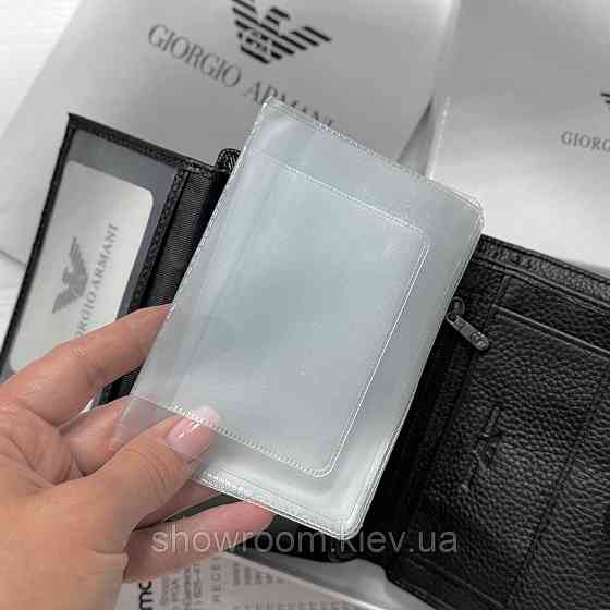 Мужской вертикальный брендовый кошелек на кнопке Lacoste (6602) Киев