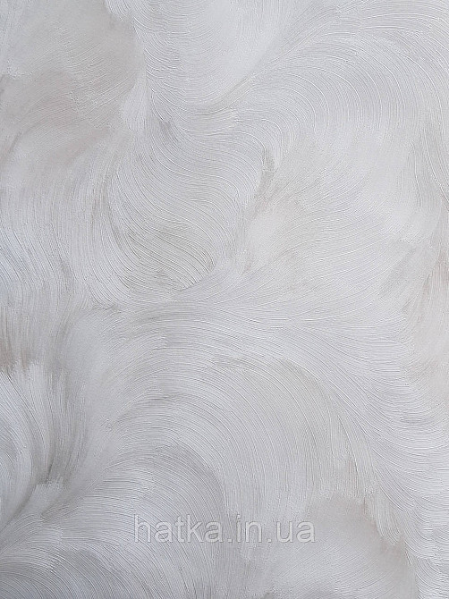 Обои виниловые на флизелине Sintra Edelina под венецианскую штукатурку абстракция  светло бежевые серебро Киев - изображение 1