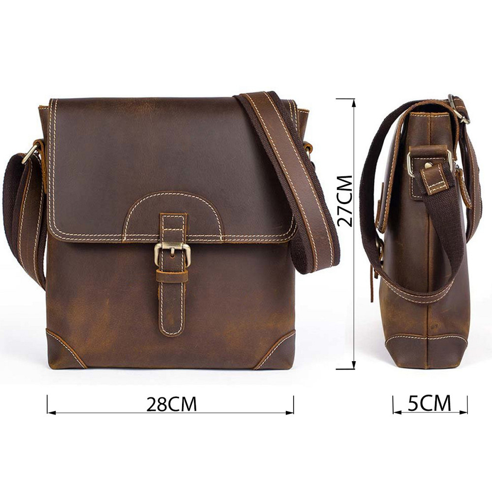 Сумка мужская Vintage 14675 Коричневая Киев - изображение 10