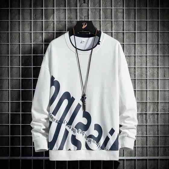 Світшот білий жіночий з принтом 2711524699 розмір 48 Дніпро