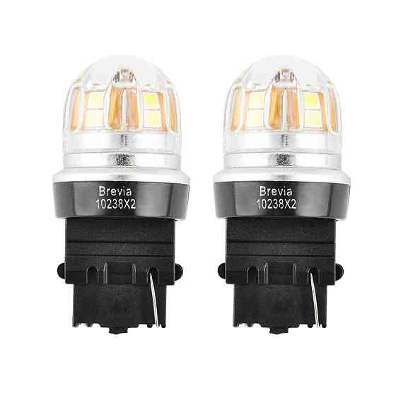Автолампа Brevia S-Power LED P27W (3156) 330Lm 15x2835SMD 12/24V CANbus, 2шт Львів