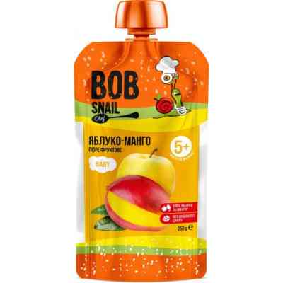 Дитяче пюре Bob Snail Равлик Боб Яблуко-манго 250 г (4820219345152) Вінниця