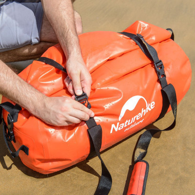 Сумка дорожная Naturehike баул водонепроникний NH20FSB03 60 л червона (6927595744284) Винница - изображение 6