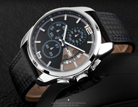 Мужские часы Skmei 9106 Spider blue Винница - изображение 1