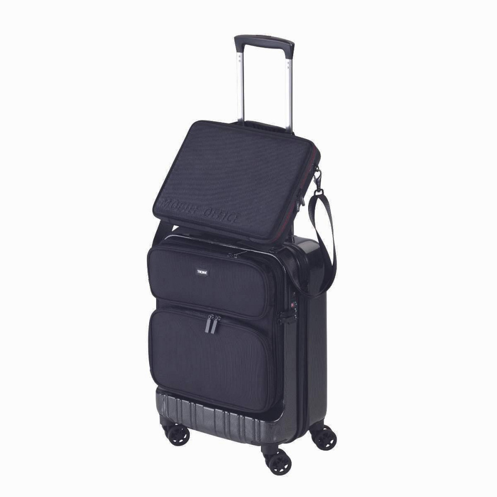 Сумка для ноутбука Troika Laptop bag (до 13.3 дюйма) з плечовим ременем Чорний Вінниця - фото 3