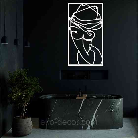 Декоративне настінне Панно «Жінка», Декор на стіну Київ