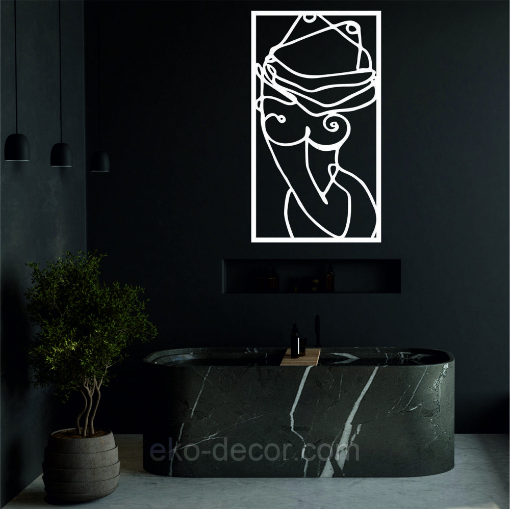 Декоративне настінне Панно «Жінка», Декор на стіну Київ - фото 5