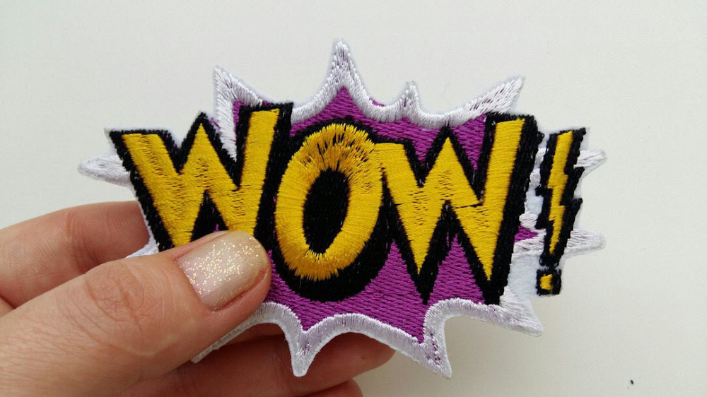 Нашивка WOW! (удивление) Запорожье - изображение 2
