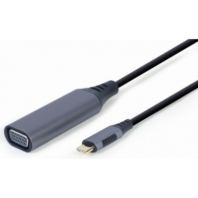 Перехідник USB Type-C to VGA, Full HD 60Hz Cablexpert (A-USB3C-VGA-01) Вінниця - фото 1