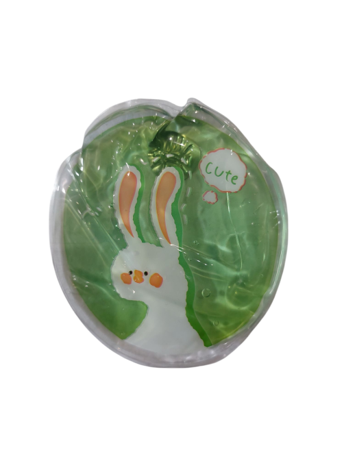 Грілка для рук кишенькова Зайчик 9 см різнобарвний Київ - фото 1