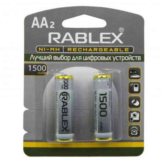Аккумулятор Rablex HR6/AA Ni-MH 1500mAh 1.2V 1 шт. Днепр