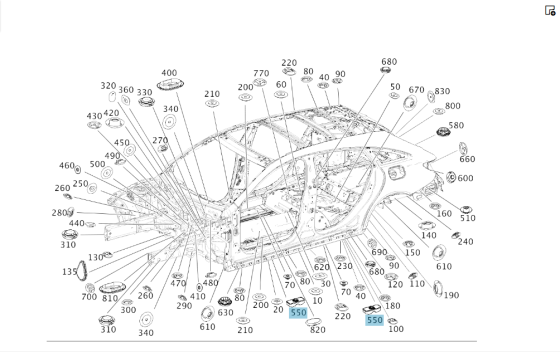 Mercedes-Benz  A0029989150 Опора домкрата CLA Shooting Brake X117 CLA C117 GLA X156 A-class W176 B-class W246 Одеса