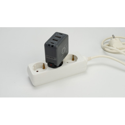 Зарядний пристрій AVerMedia GC313 CORE GO 100W 2хUSB-С 1хUSB-A 1xHDMI black (40AAGC313AWN) Вінниця - фото 11