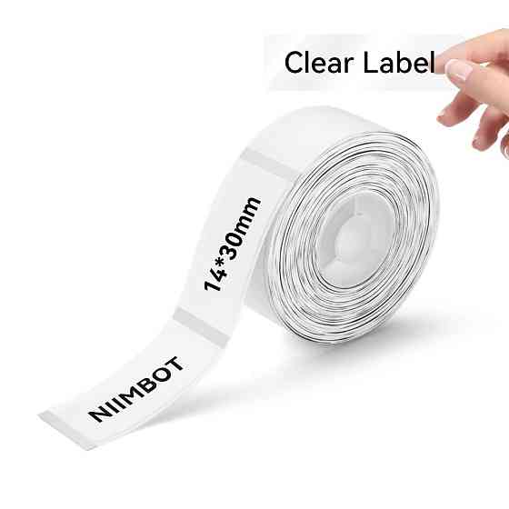 Прозрачные этикетки NIIMBOT для принтеров D11/D110/D101 Киев