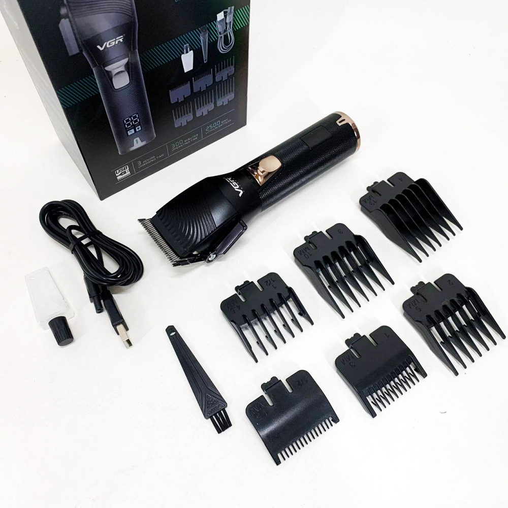 Професійна акумуляторна машинка Акумулятор, Машинка для стрижки акумуляторна з насадками UK-93 Івано-Франківськ - фото 10