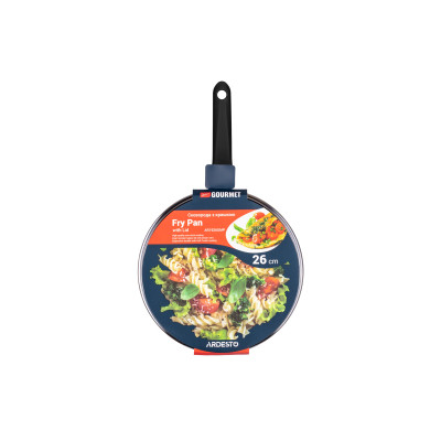 Сковорода Ardesto Gemini Gourmet Aosta с крышкой 26 см (AR1926GMP) Винница - изображение 4