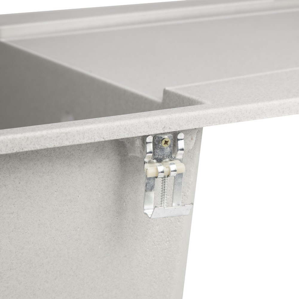 Кухонна мийка Lidz 790x495/230 GRA-09 (LIDZGRA09790495230) Київ - фото 5