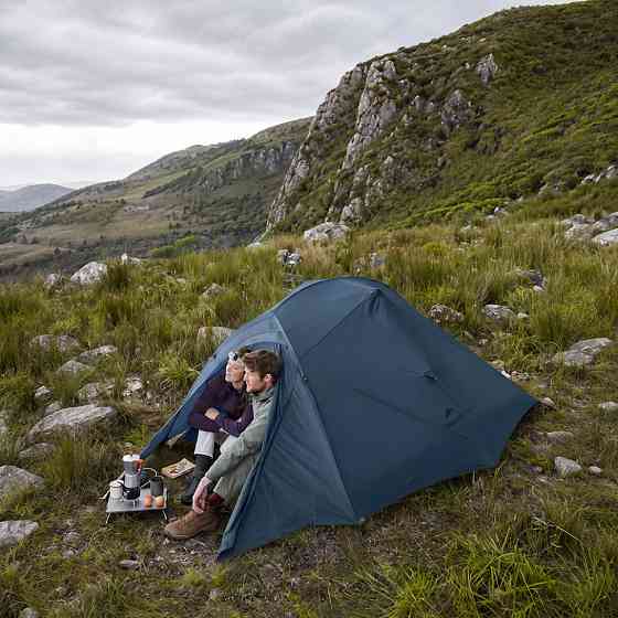 Палатка сверхлегкая трехместная Naturehike Cloud Up Pro CNK2350WS020, 20D, голубая Киев