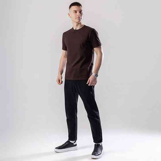 Чоловіча футболка бавовняна Pobedov Peremoga шоколадна Київ