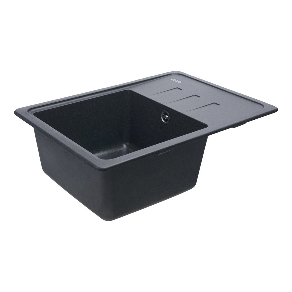 VALESO Гранітна мийка для кухні VALESO LIANA 6243 матова Антрацит Коломия - фото 7