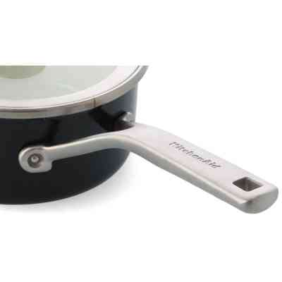 Ковш KitchenAid Steel Core, 18 см, 2 л, матовий чорний (CC005998-001) Винница