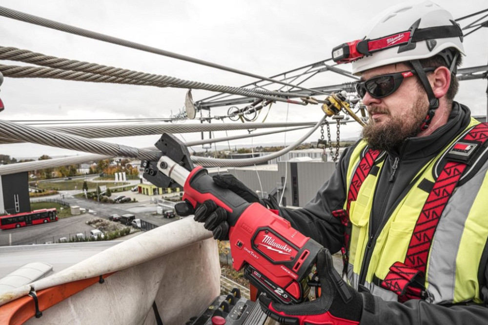 Кабелерез гидравлический аккумуляторный MILWAUKEE MILWAUKEE M18 ONEHCC-0C CU/AL (каркас) Одесса - изображение 6