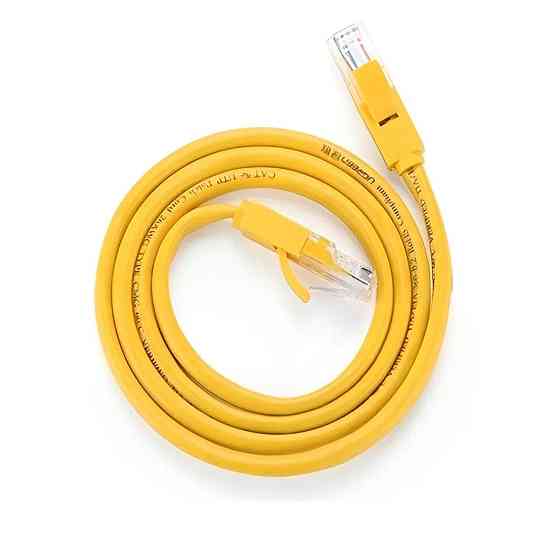 Інтернет кабель патч-корд UGREEN Cat 5e U / UTP Lan Cable 5m (Yellow) UGR-11233 Одеса